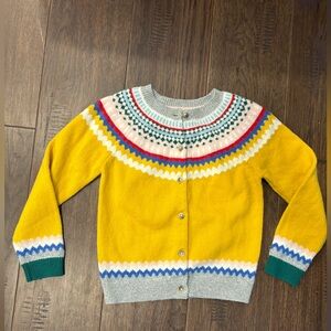 Mini Boden Fair Isle Cardigan